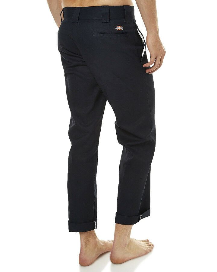 Dickies Slim Straight Fit Work Pants Dark Navy WP873 Skateboard Bmx Jeans