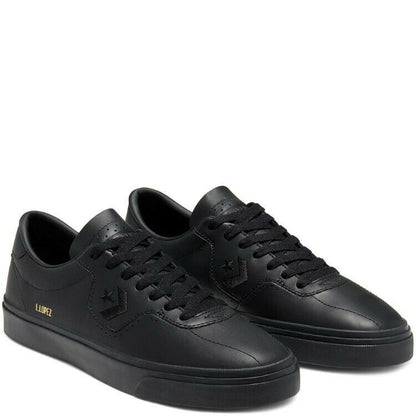 Cons Shoes Leather Louie Lopez Pro Low Black Converse Skateboard Sneakers