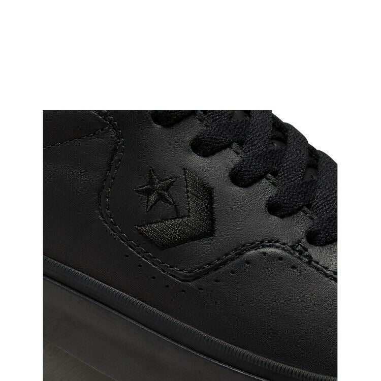 Cons Shoes Leather Louie Lopez Pro Low Black Converse Skateboard Sneakers