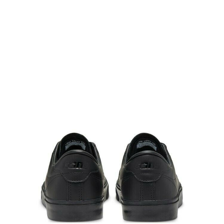 Cons Shoes Leather Louie Lopez Pro Low Black Converse Skateboard Sneakers