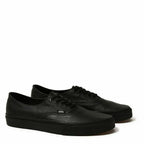 Vans Shoes Authentic Leather Black Usa Size Mens Skateboard Sneakers