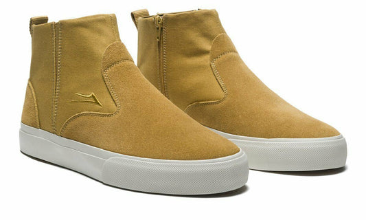 Lakai Shoes Riley Mid Boot Tobacco Suede USA SIZE Skateboard Sneakers
