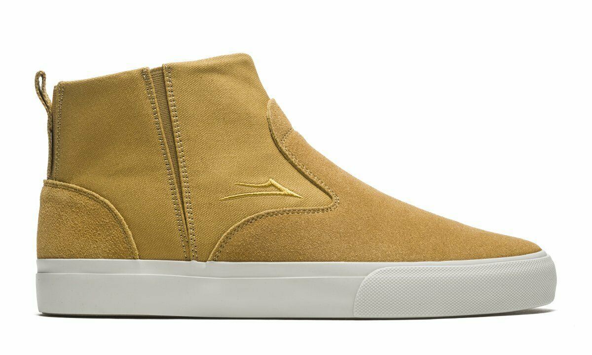 Lakai Shoes Riley Mid Boot Tobacco Suede USA SIZE Skateboard Sneakers