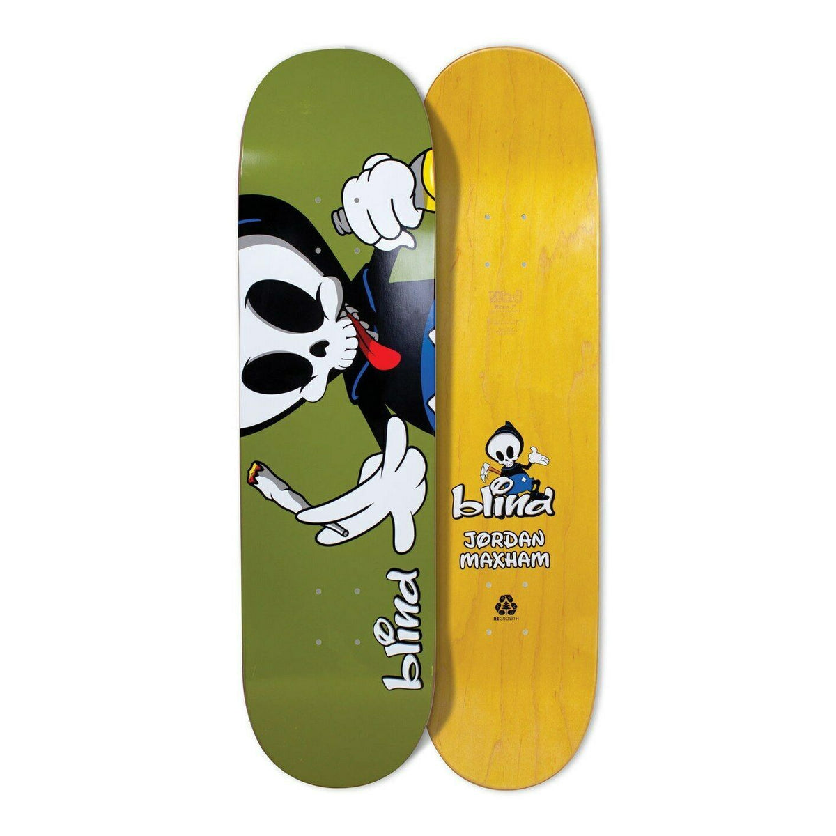 Blind Skateboard Deck Reaper Character R7 Jordan Maxham 8 375