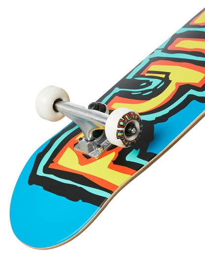 Blind Skateboard Complete Matte OG Logo FP Bright Red Teal 7.75"