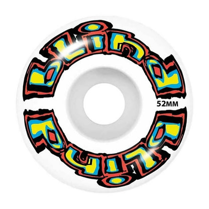 Blind Skateboard Complete Matte OG Logo FP Bright Red Teal 7.75"