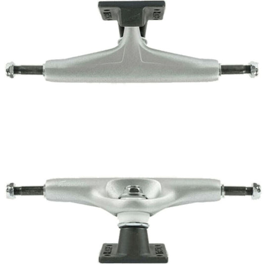 Tensor Skateboard Trucks Mag Light 5.5" Reflect Silver Black Hollow 8.25" Axles