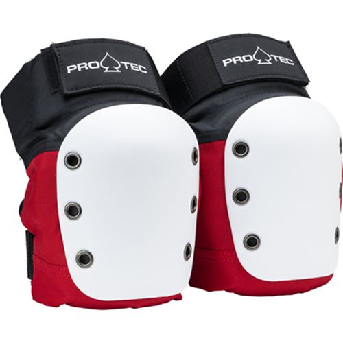 Pro-Tec Pads JUNIOR STREET GEAR 3 PACK RED/WHITE/BLACK Protec Safety