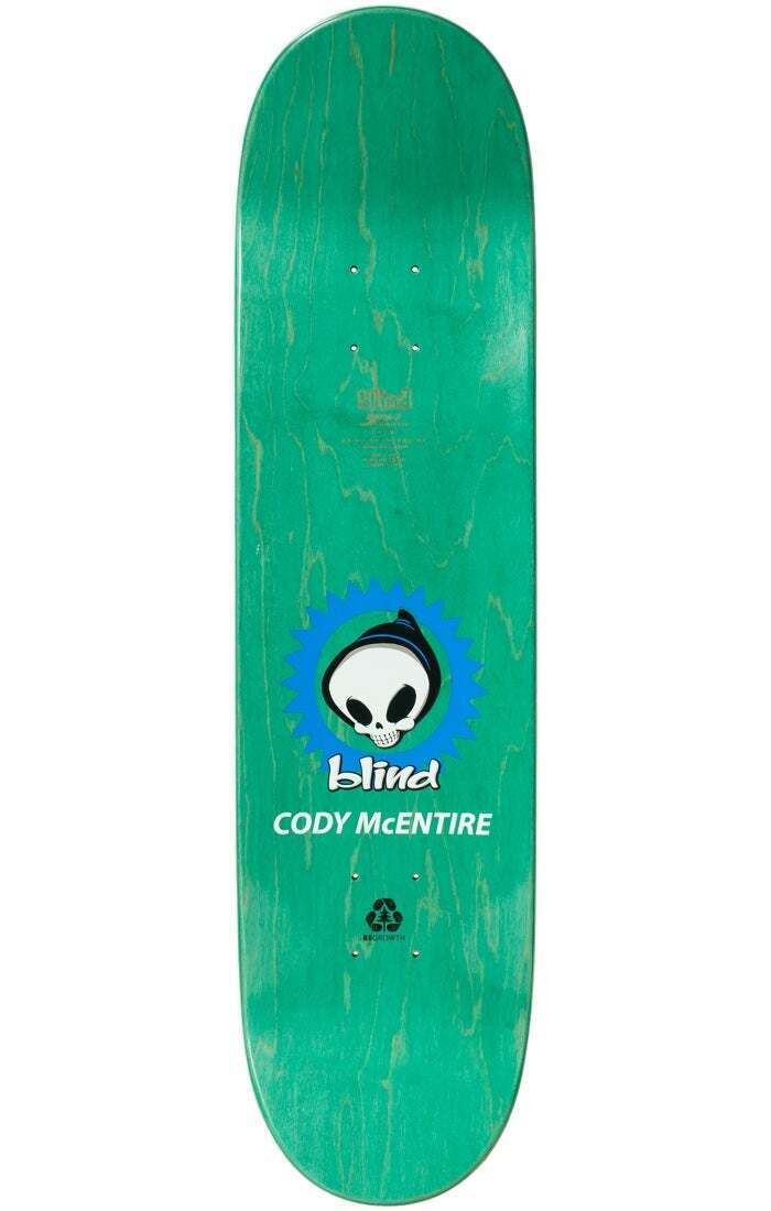 FULL SET of Blind Skateboards Reaper Blue Foil Series 4 Limited Edition Decks