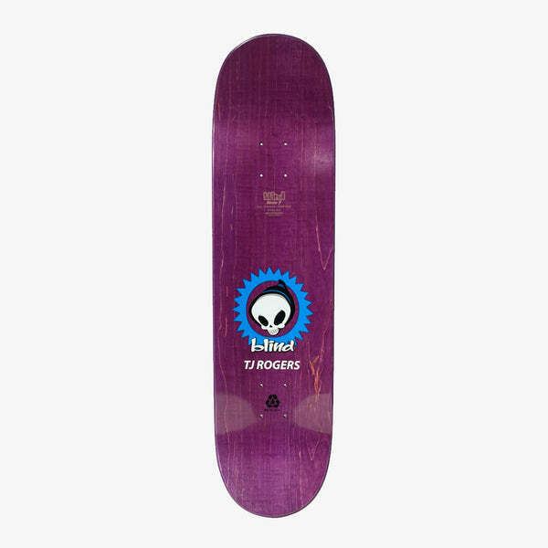 FULL SET of Blind Skateboards Reaper Blue Foil Series 4 Limited Edition Decks