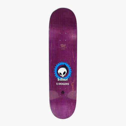 FULL SET of Blind Skateboards Reaper Blue Foil Series 4 Limited Edition Decks