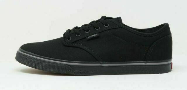 Vans Shoes Atwood Low Canvas Black Black US SIZE Skateboard Sneakers