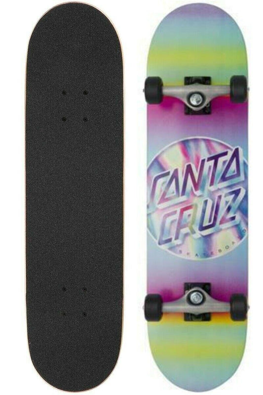 Santa Cruz Skateboard Complete Iridescent Dot Full 8" Pre-Assembled