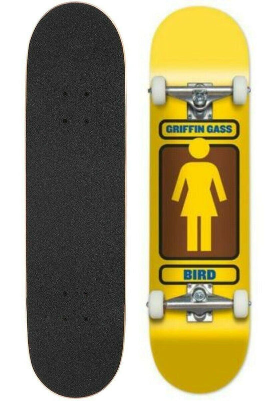 GIRL Skateboard Complete Griffin Gass 93 Til WR41 8" Pre-Assembled