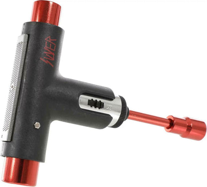 Silver Trucks Skate Tool Slayer Red Premium Ratchet Complete Skateboard T-Tool