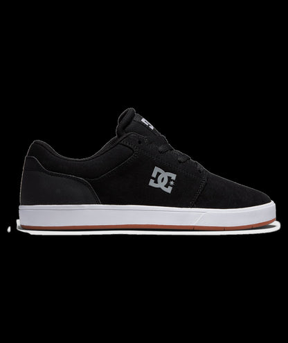 DC Shoes Crisis 2 Suede Black White Black US SIZE Skateboard Sneakers