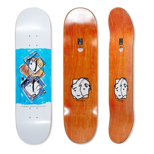 Polar Skateboard Deck Aaron Herrington Twisted 8 5