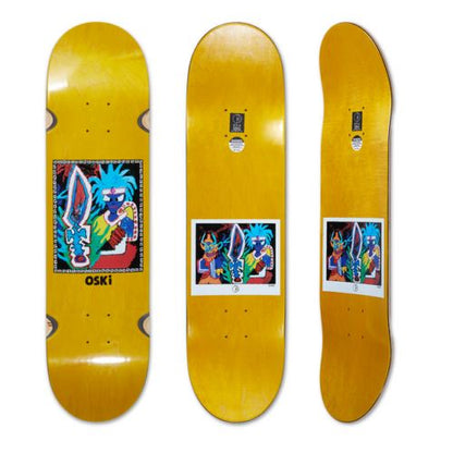 Polar Skateboard Deck OSKAR ROZENBERG Tribal Chief Wheel Wells 8.375"