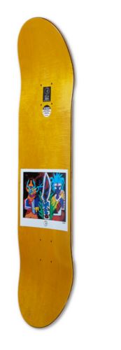 Polar Skateboard Deck OSKAR ROZENBERG Tribal Chief Wheel Wells 8.375"