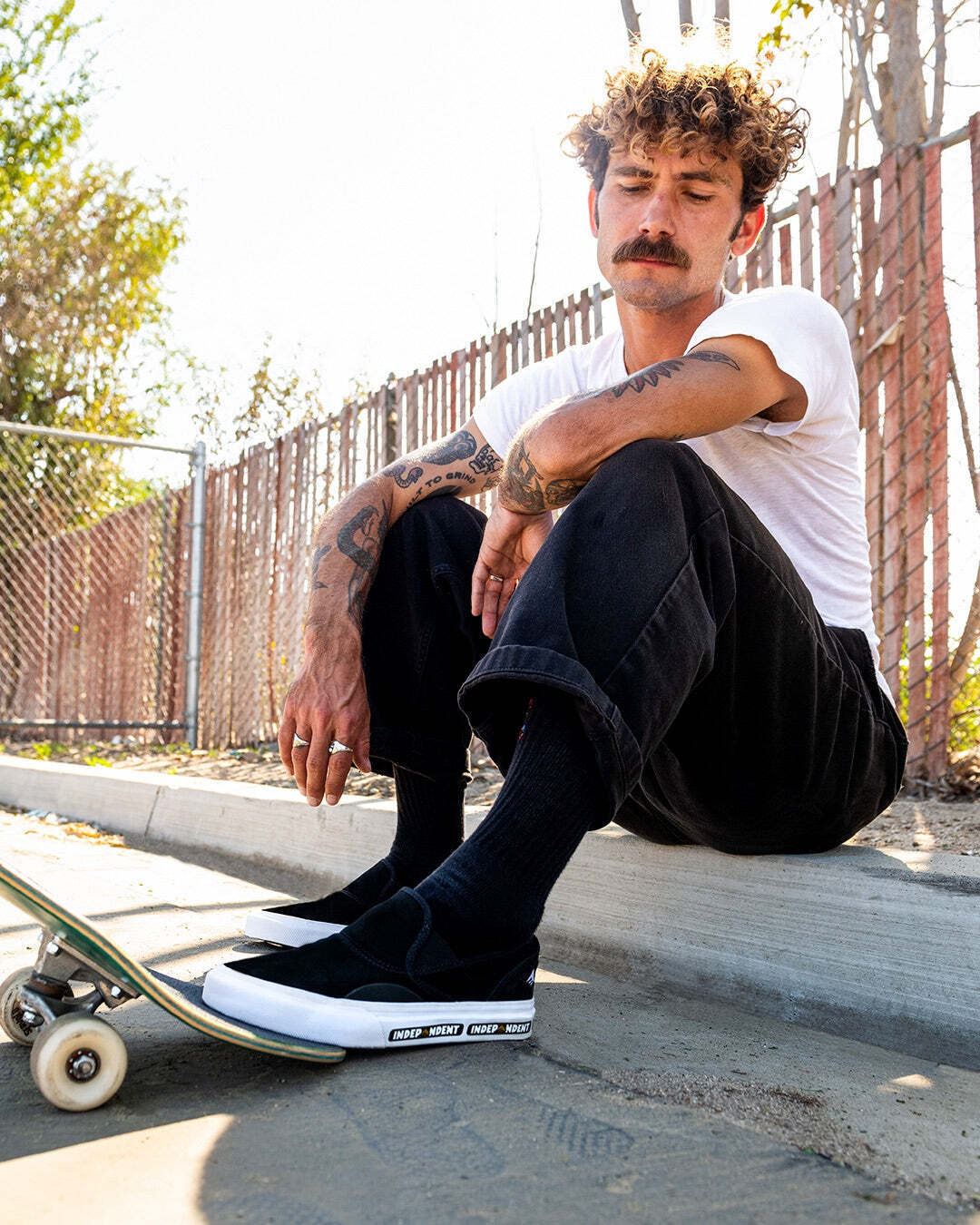 Emerica Shoes x Independent Wino G6 Slip-On Black US SIZE Skateboard Sneakers