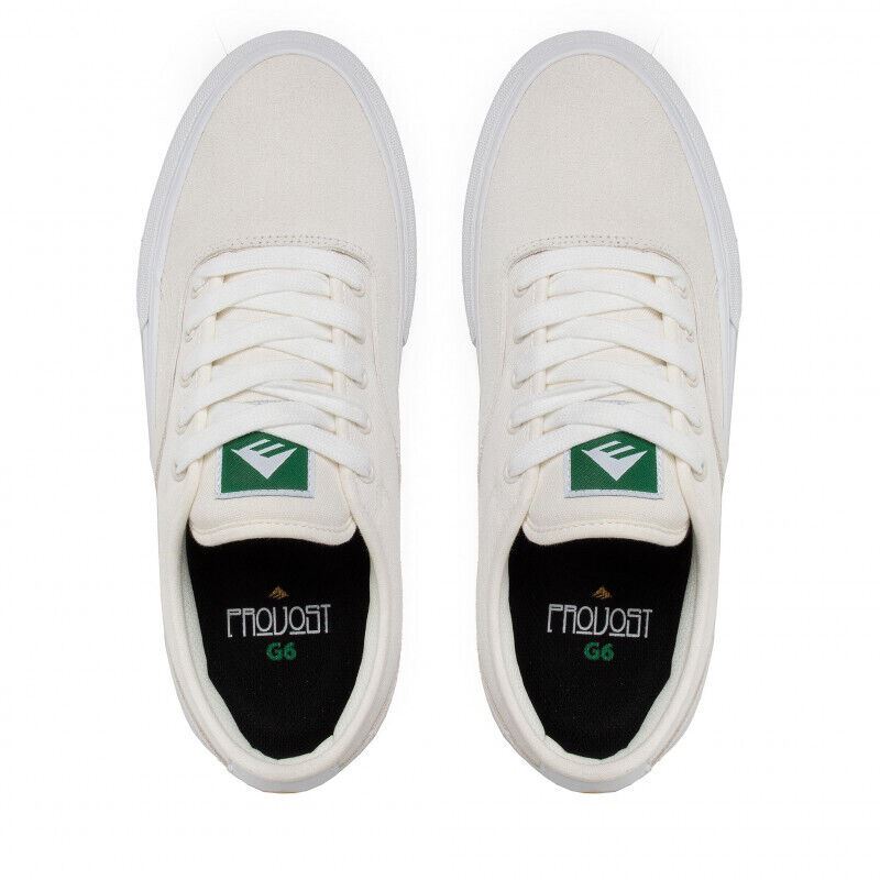 Emerica Shoes Provost G6 White USA Skateboard Sneakers