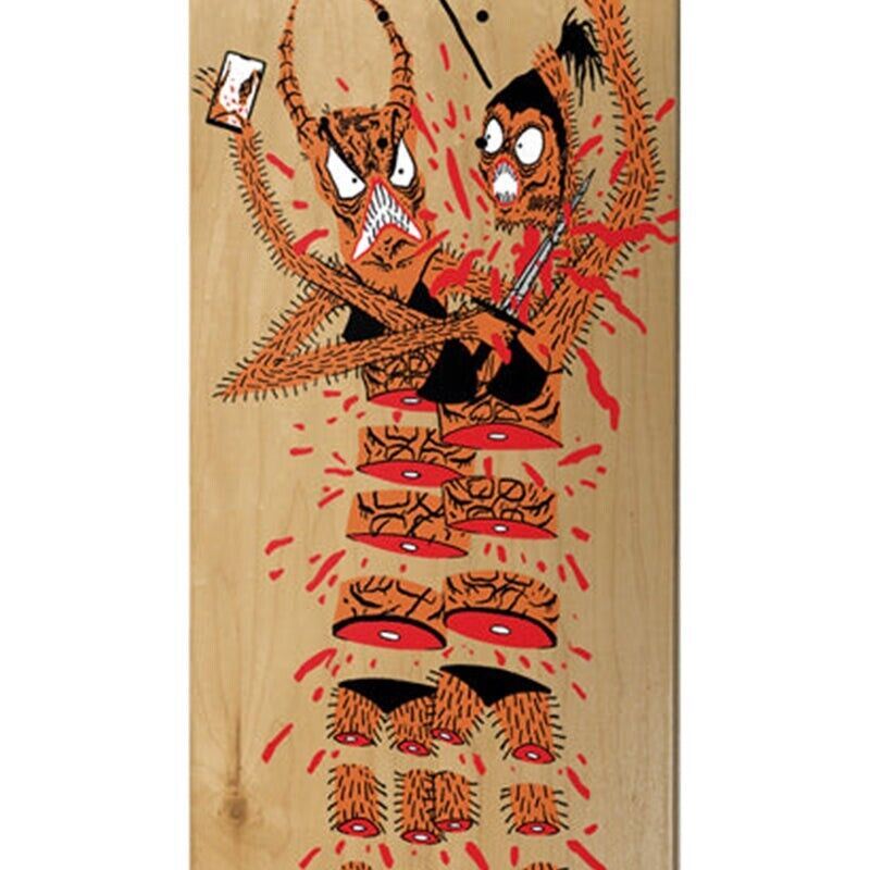 Baker Skateboard Deck Elissa Throwback From The Dead 8"
