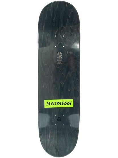 Madness Skateboard Deck Donde Neon Yellow 8.5" R7