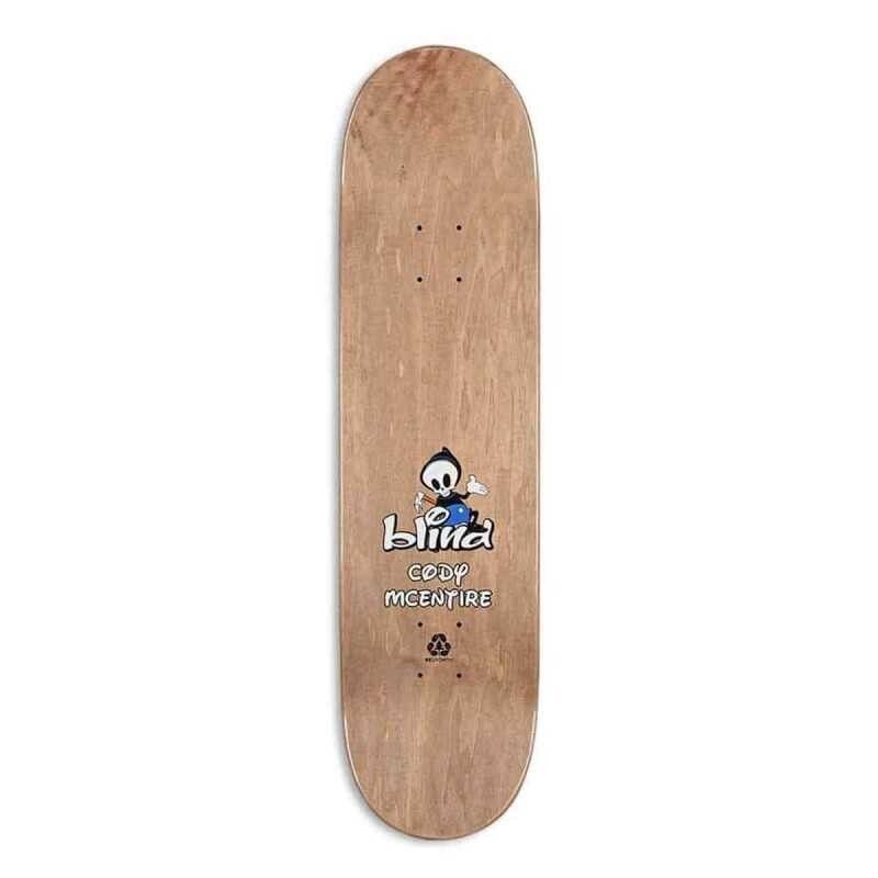 Blind Skateboard Deck Reaper Character R7 Cody McEntire 8.25"
