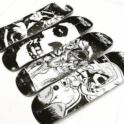 FULL SET Zero Skateboards x MISFITS 4 DECKS (LIMITED EDITION)