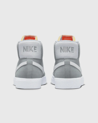 Nike SB Shoes Blazer Mid ISO Wolf Grey White US SIZE Skateboard Sneakers