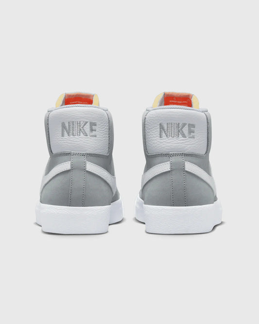 Nike SB Shoes Blazer Mid ISO Wolf Grey White US SIZE Skateboard Sneakers
