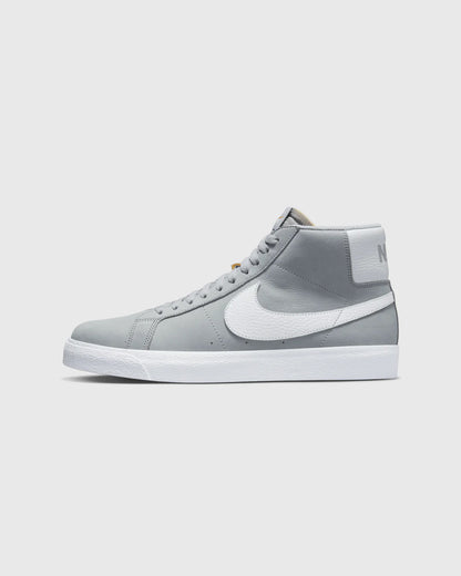 Nike SB Shoes Blazer Mid ISO Wolf Grey White US SIZE Skateboard Sneakers