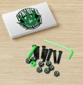 Dynamite Forever Bolts Green Blazes 1 Inch Skateboard Hardware New