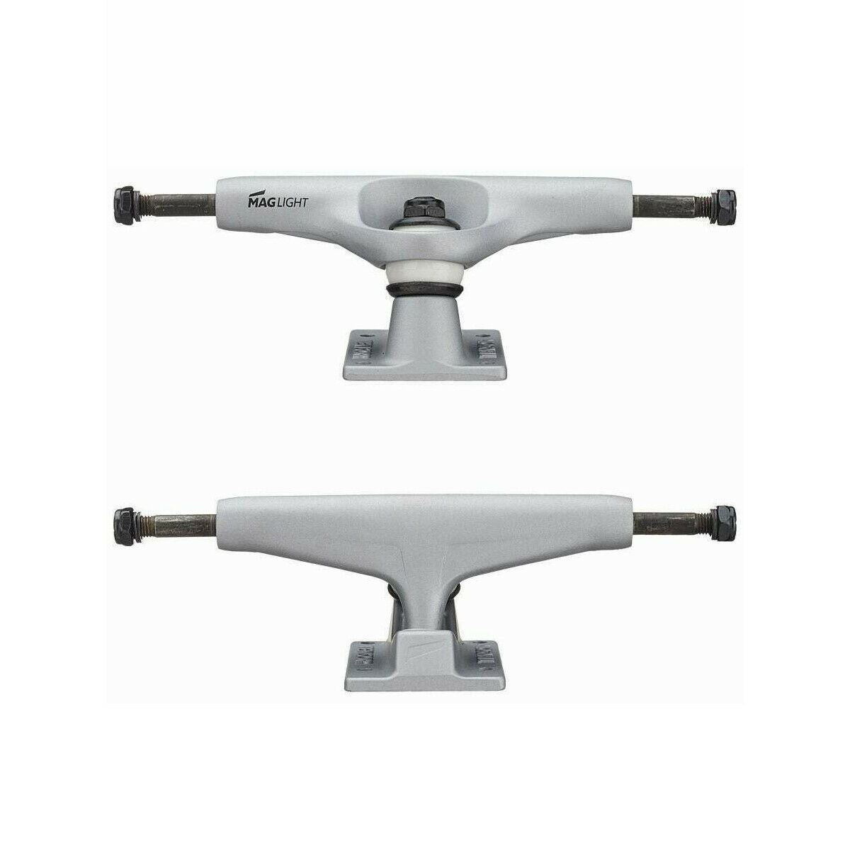 Tensor Skateboard Trucks Mag Light 5.5 Silver Hollow Set Reg 8.25" Axles