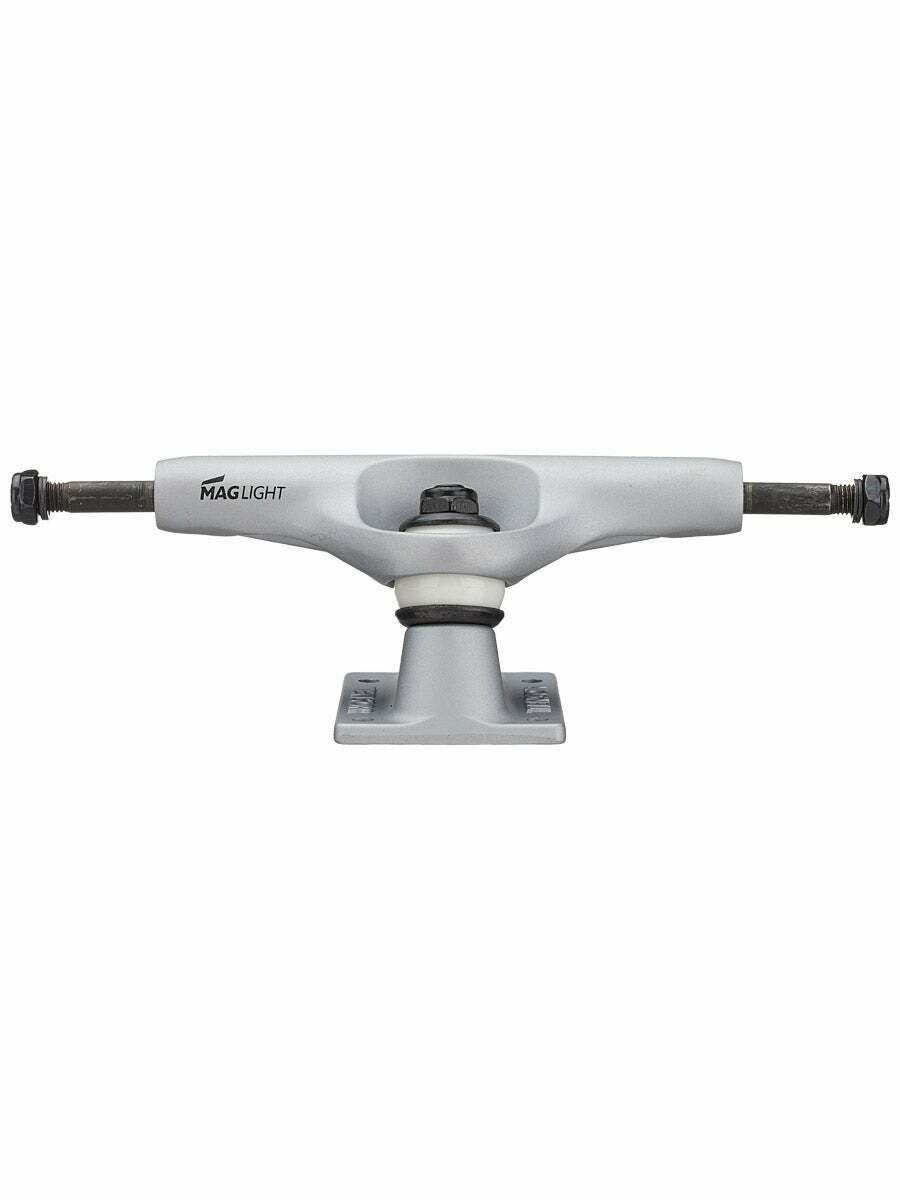 Tensor Skateboard Trucks Mag Light 5.5 Silver Hollow Set Reg 8.25" Axles