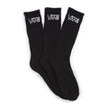 Vans Socks 3 Pack Black Crew Size 6 9 Skateboard Bmx Sox