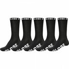Globe Socks 5 Pack Blackout Crew Black Size 12 15 Skateboard Sox