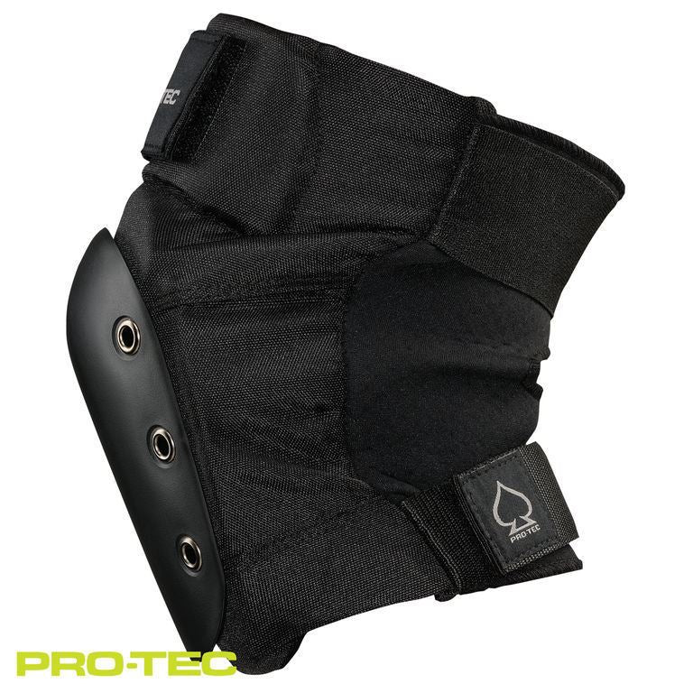 Pro-Tec Pads Street Knee & Elbow Set BLACK Size LARGE Protec Safety Skate Gear