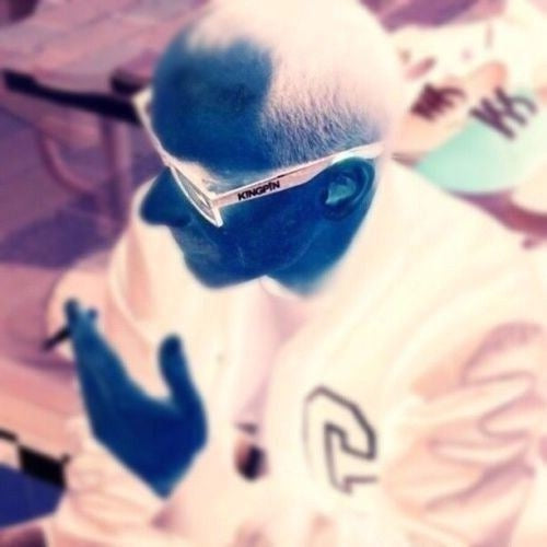 Kingpin Skate Supply Shades Sea Grey/PC Smoke Lens Skateboard Sunglasses Eyewear