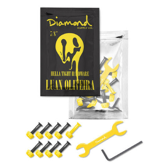 Diamond Supply Co Bolts Luan Olivera 7/8 Hella Tight Allen Skateboard Hardware