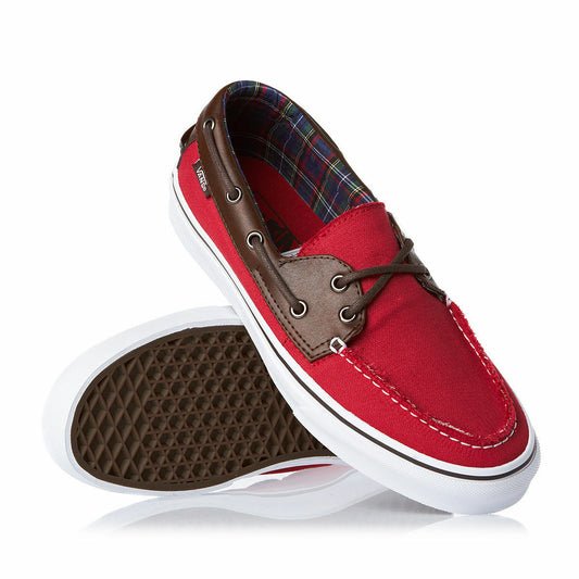 Vans Shoes Zapato Del Barco H&L Chili Pepper USA SIZE Boat Skateboard Sneakers