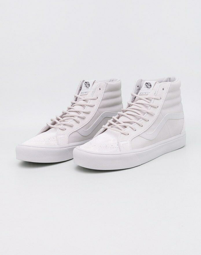 Vans Shoes Sk8 Hi Reissue Lite Rains Cloud White Grey Us Size Skate Sneakers