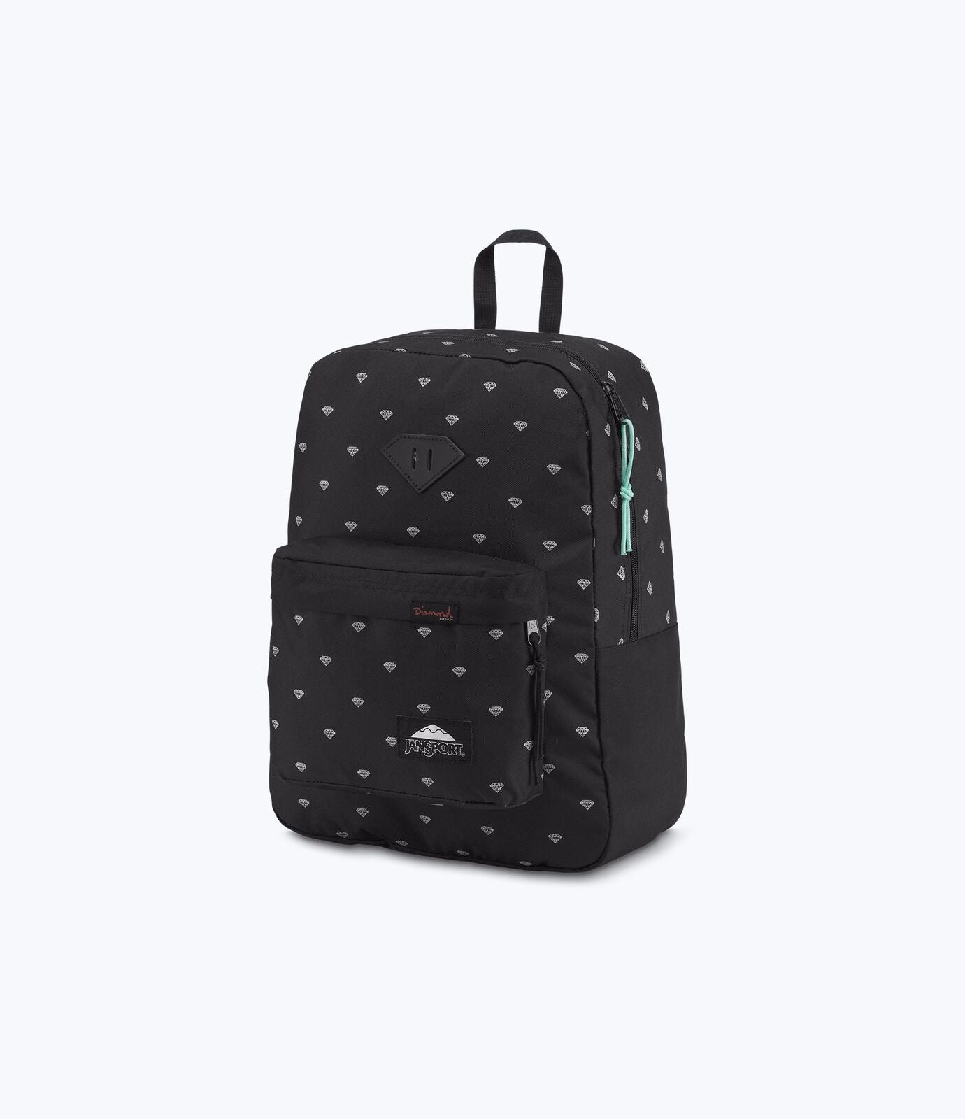Jansport Backpack x Diamond Supply Co Super FX Black Repeat Skate School Bag