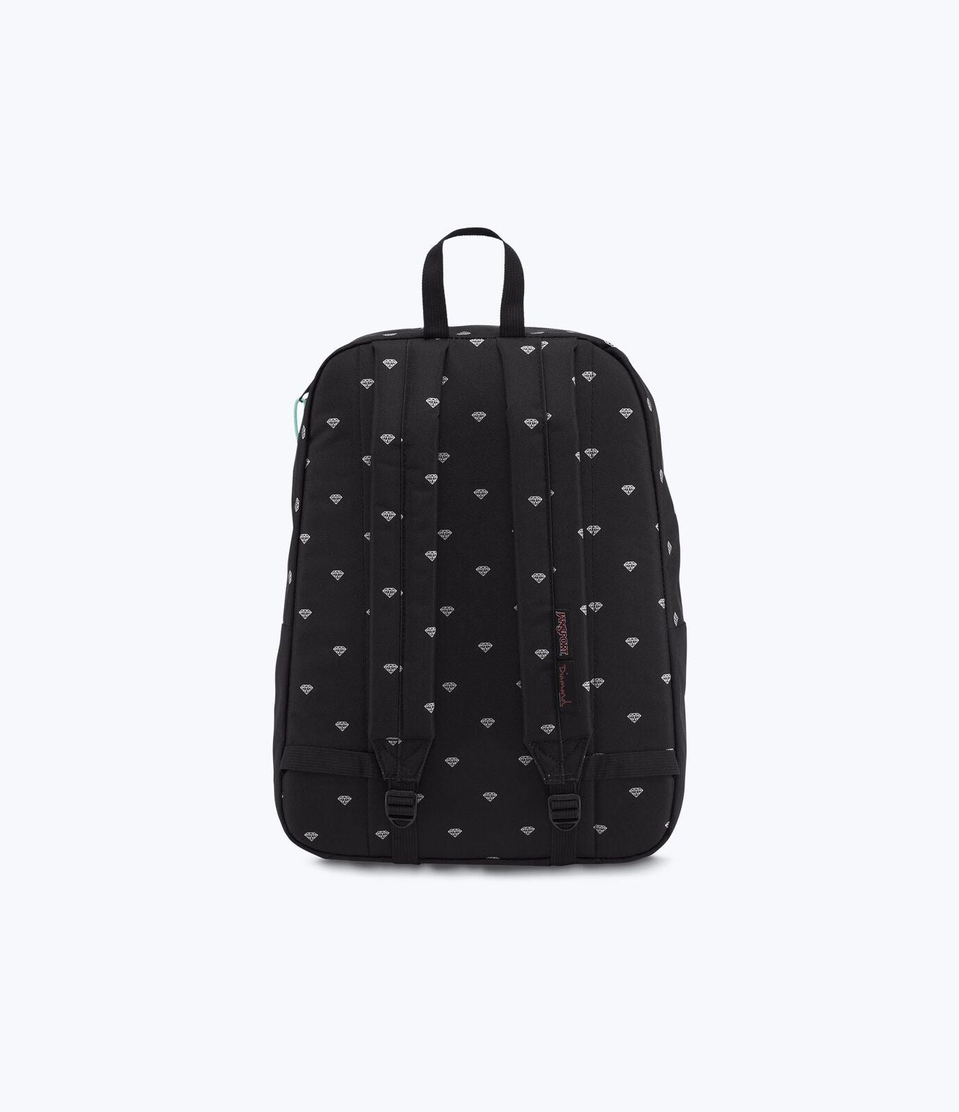 Jansport Backpack x Diamond Supply Co Super FX Black Repeat Skate School Bag