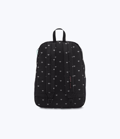 Jansport Backpack x Diamond Supply Co Super FX Black Repeat Skate School Bag
