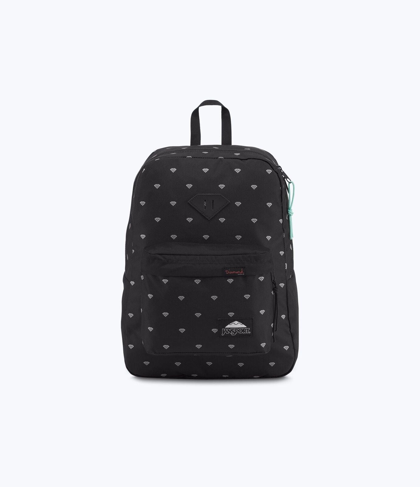 Jansport Backpack x Diamond Supply Co Super FX Black Repeat Skate School Bag