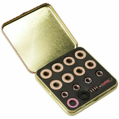 Cortina Skateboard Bearings Na-Kel Smith Signature Pro Rated Rose Gold Red Pink