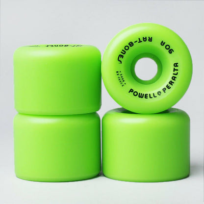 Powell Peralta Skateboard Wheels Rat Bones Green 60mm 90a 2008 Reissue