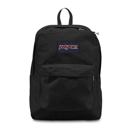 Jansport Backpack Superbreak Black 25L Luggage Skate School Travel Bag