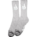 Bro Style Socks Trademark Grey Crew Osfm New Skateboard Sox